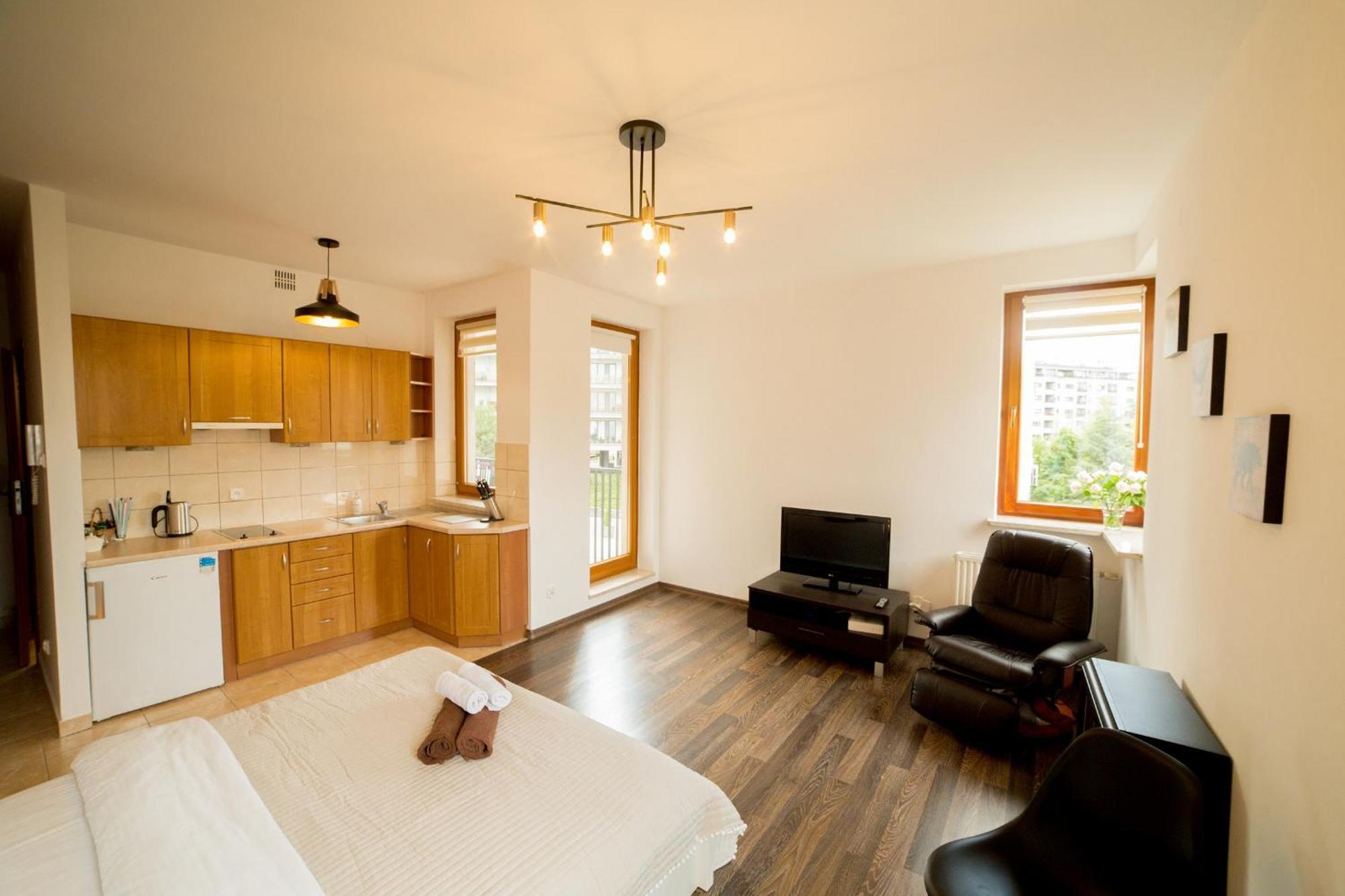 Modern Relax Apartments วอร์ซอ ภายนอก รูปภาพ